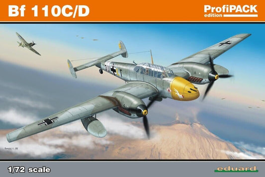 Eduard 1/72 7081 Bf 110C/D (PROFIPACK) Model Kit