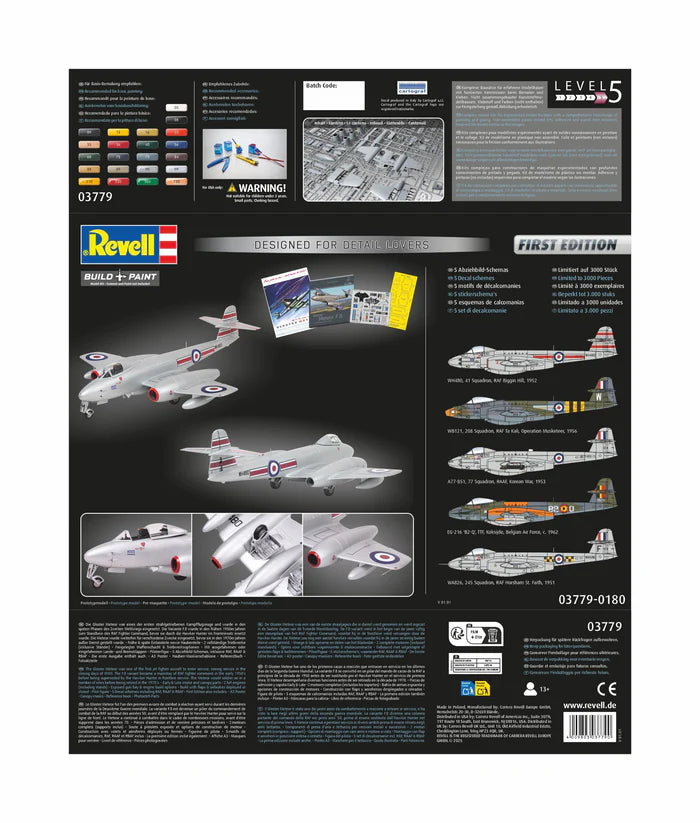 Revell 1/32 Gloster Meteor F.8/Fr.9 - First Edition Model Kit