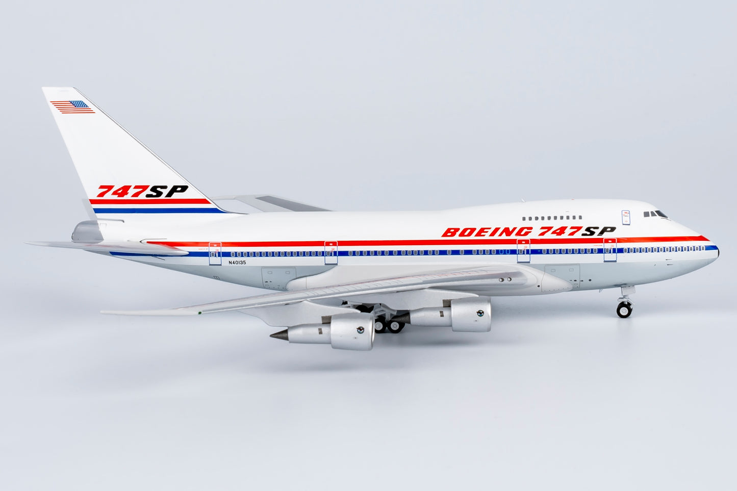 NG Models 1/400 The Boeing Company 747SP N40135