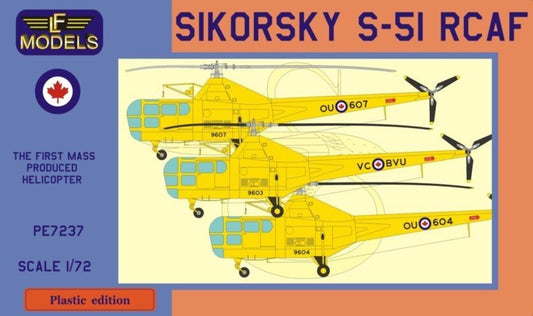 LF Model 1/72 7237 Sikorsky S-51 RCAF