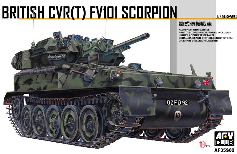 AFV 1/35 British CVR(T) FV101 Scorpion Model Kit