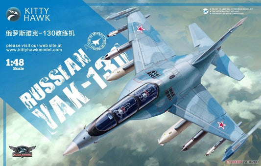 Kitty Hawk 1/48 Russian Yak-130 Model Aircraft Kit