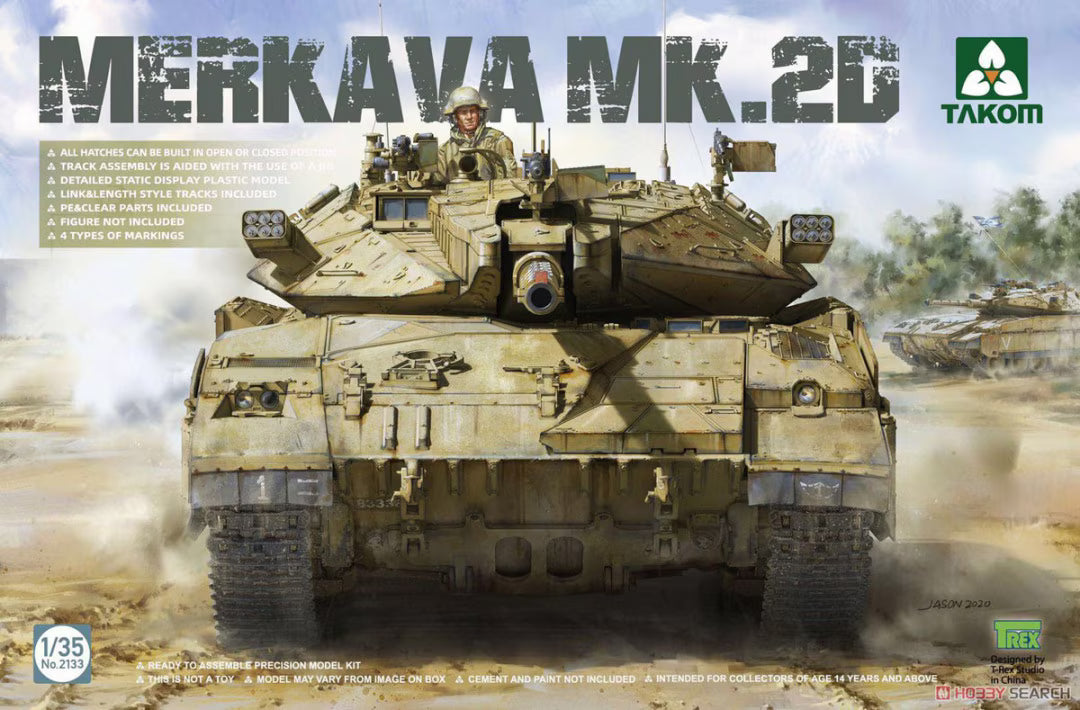 Takom 1/35 2133 Merkava Mk.2D Model Kit