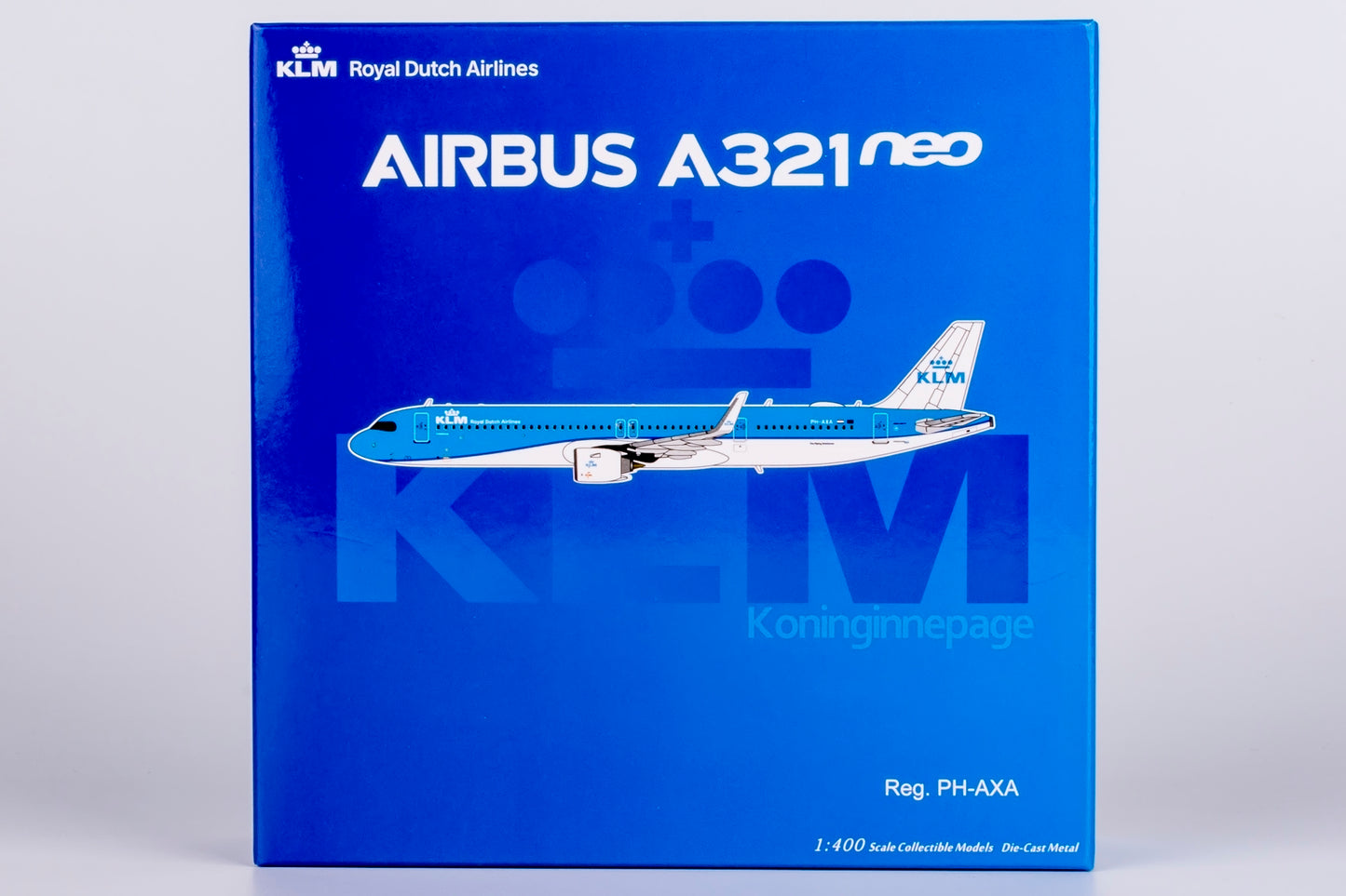 NG Models 1/400 KLM Royal Dutch Airlines A321neo PH-AXA "Koninginnepage / Swallowtail