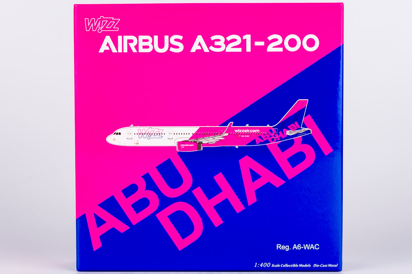 NG Models 1/400 Wizz Air Abu Dhabi A321neo A6-WAC