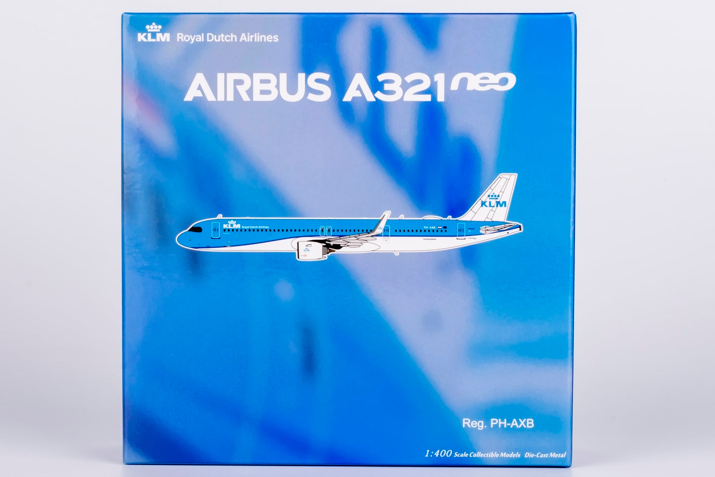 NG Models 1/400 KLM Royal Dutch Airlines A321neo PH-AXB  Braamvlinder / Peach Blossom
