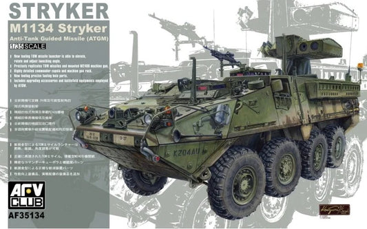 AFV Club 1/35 M1134 Stryker ATGM Model Kit
