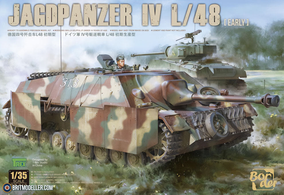 Border Model 1/35 Jagdpanzer IV L/48 Early Model Kit