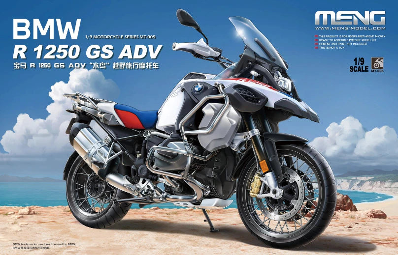 Meng Model 1/9 BMW R 1250 GS ADV Model Kit
