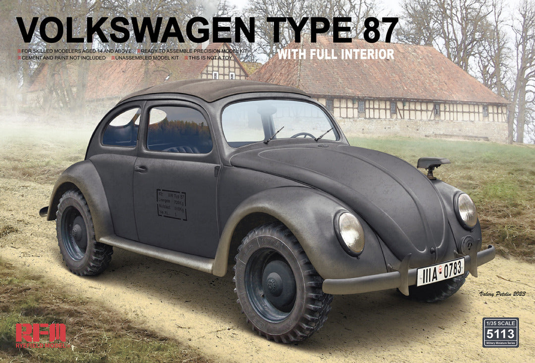 Rye Field 1/35 Volkswagen Type 87 w/full interior