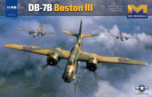 HK Models 1/48 01F015 DB-7B Boston III Model Aircraft Kit