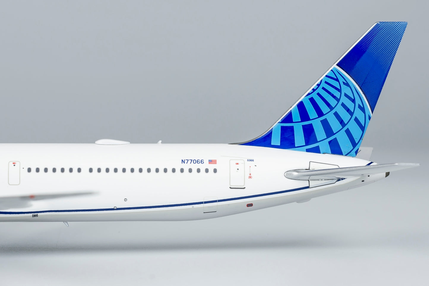 NG Models 1/400 United Airlines 767-400ER N77066 "Blue Evolution" livery CF6 engines New Mould