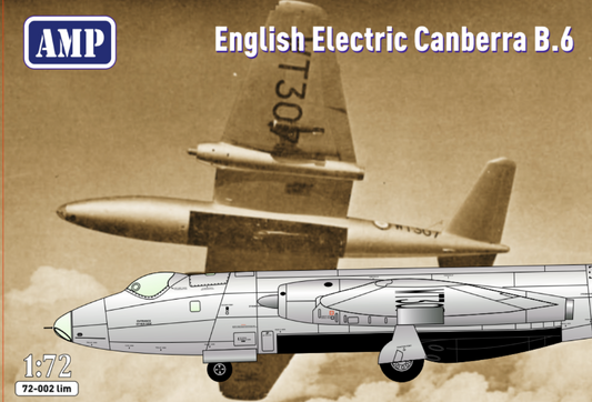 AMP 1/72 7202LIM English Electric Canberra B.6 Model Kit