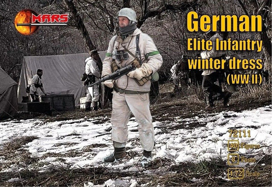 Mars 1/72 72111  German Elite Infantry (winter dress) WWII