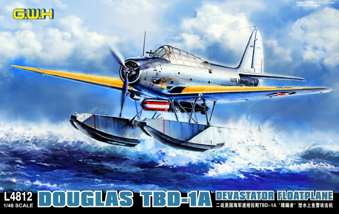 Great Wall Hobby 1/48 Douglas TBD-1A Devastator Floatplane