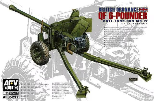 AFV 1/35 Ordnance QF 6PDR. Gun Anti-Tank Gun Mk.IV