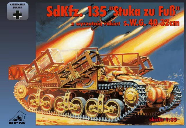 RPM 1/35 35050 SdKfz.135 'Stuka zu Fuss' Model Kit