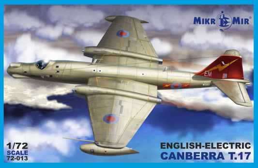 Mikro Mir 1/72 72-013 Canberra T. Mk 17 Model Kit