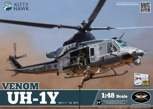 Kitty Hawk 1/48 UH-1Y Venom Model Kit
