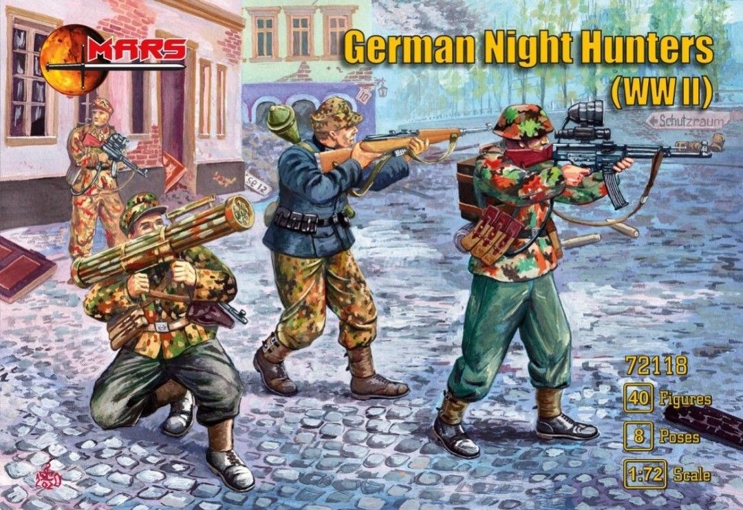 Mars 1/72 72118  German Night Hunters (WWII)