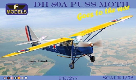 LF Model 1/72 7277 DH 80A Puss Moth 'Goes to the war'