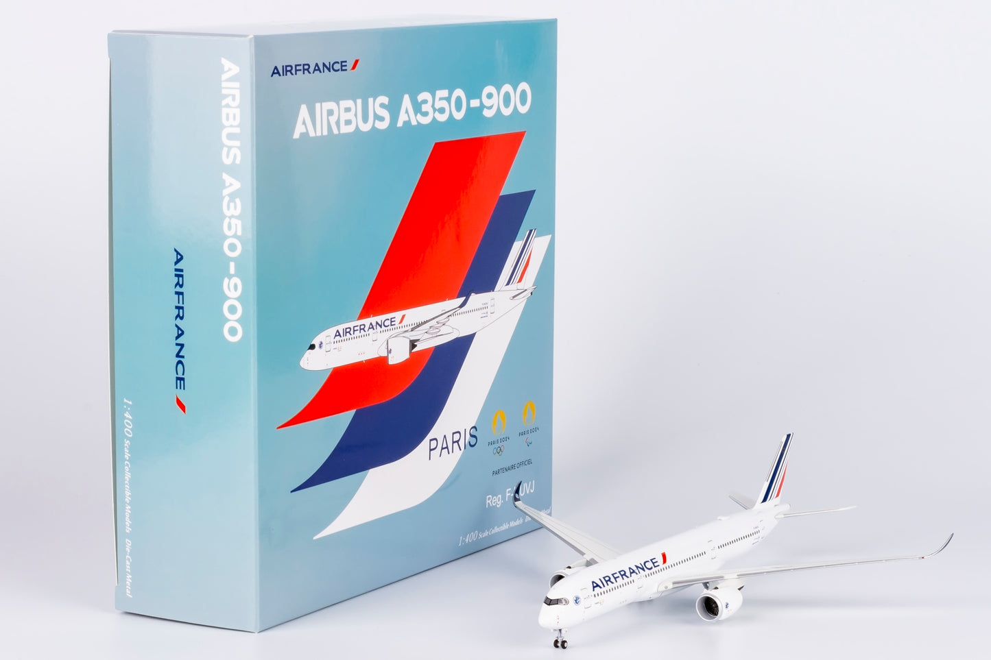NG Models 1/400 Air France A350-900 F-HUVJ with PARIS 2024 Sticker