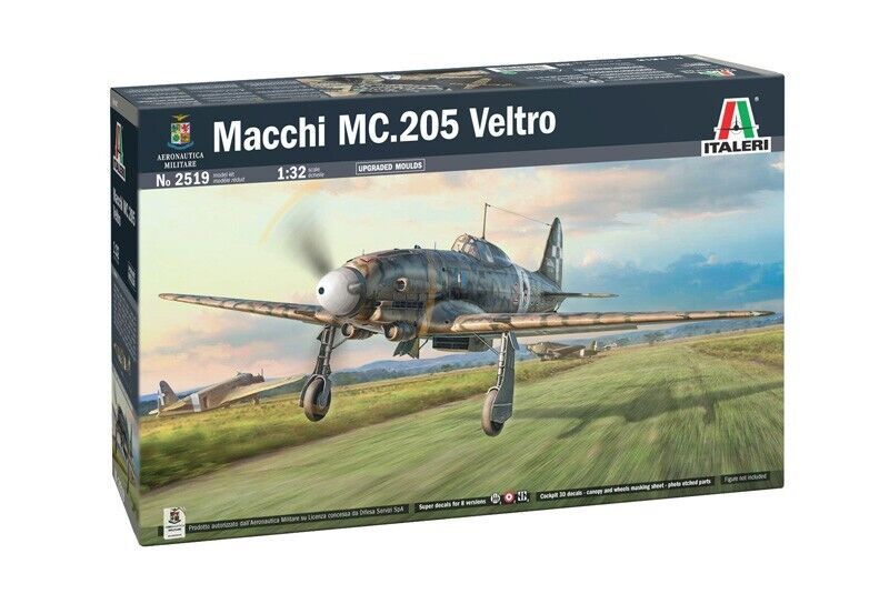 Italeri 1/32 2519 Macchi M.C. 205 Veltro Model Kit