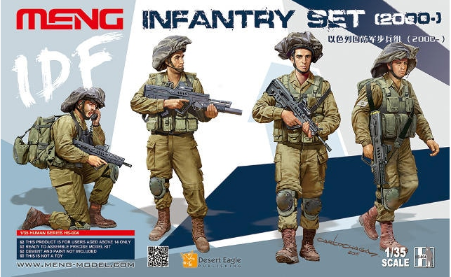 Meng Model 1/35 Infantry Set Model Kit