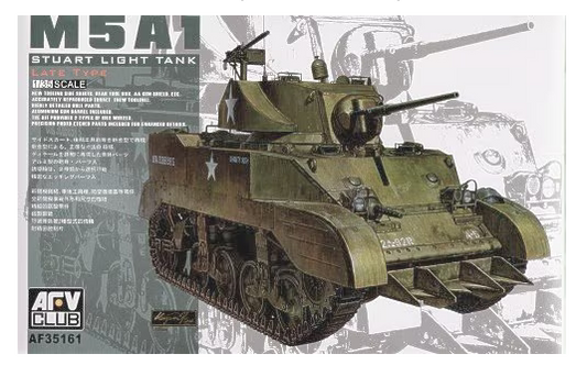 AFV 1/35 35161 M5A1 Stuart Light Tank Late Type