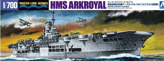 Aoshima 1/700 British Aircraft Carrier HMS Ark Royal