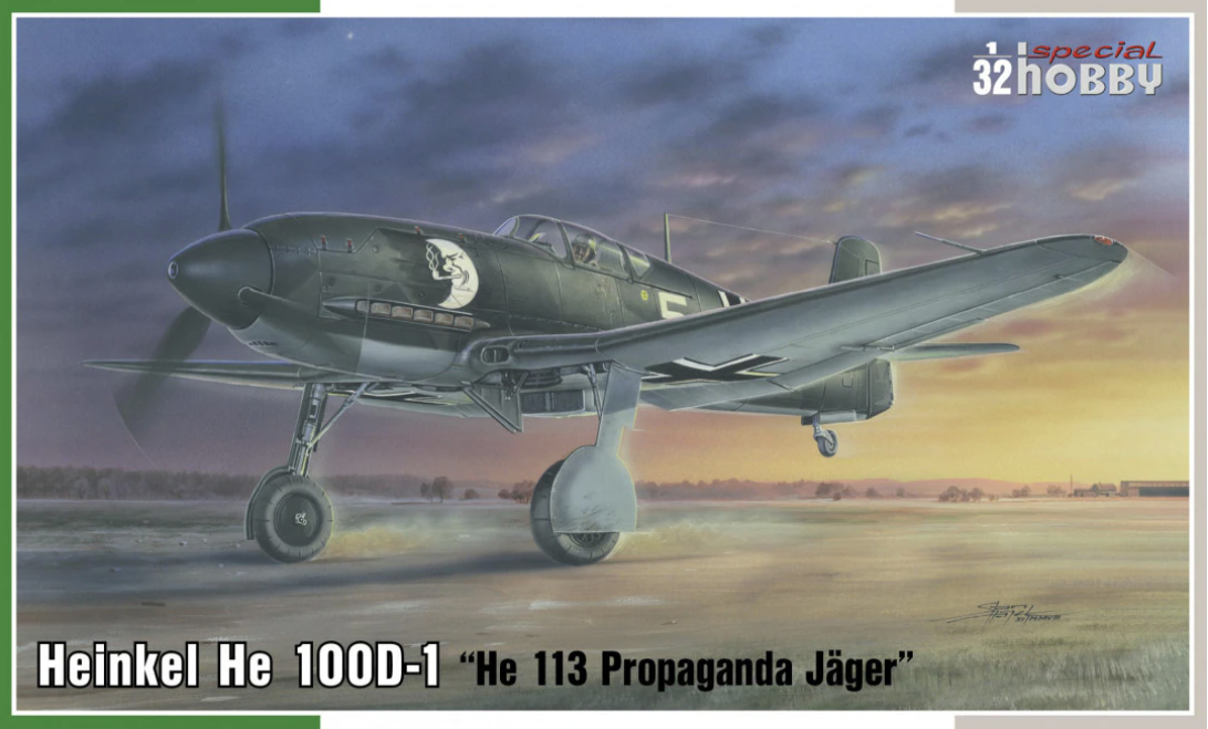 Special Hobby 1/32 Heinkel He 100D-1"He 113 Propaganda Jäger"