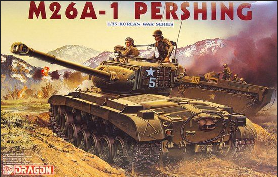 Dragon 1/35 6801 M26A-1 Pershing Model Kit