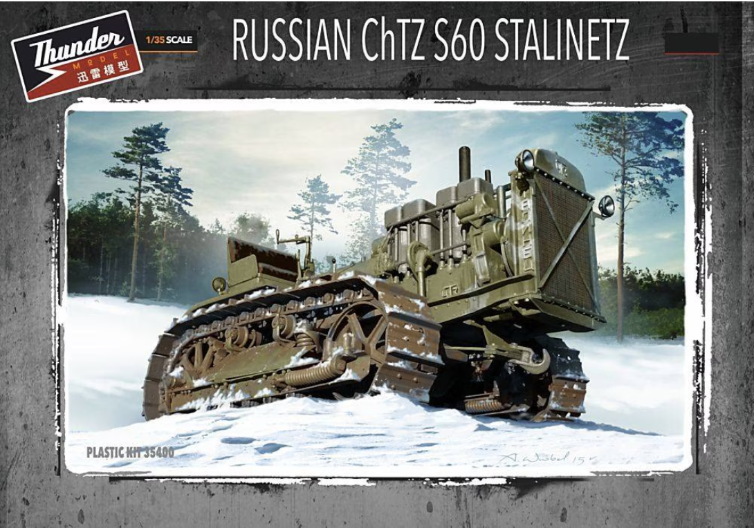 Thunder Model 1/35 35400 Russian ChTZ S60 Stalinetz
