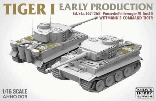 Andy's Hobby Headquarters 1/16 Tiger I Early AHHQ-003 Model Kit