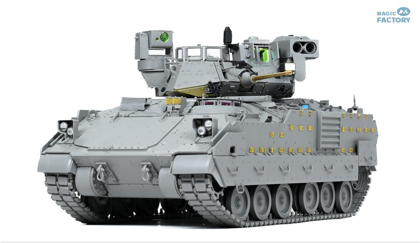 Magic Factory 1/35 2012 M2A4 Bradley IFVwith CVTESS Model Kit