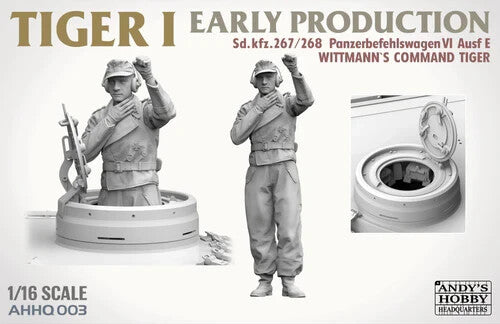 Andy's Hobby Headquarters 1/16 Tiger I Early AHHQ-003 Model Kit