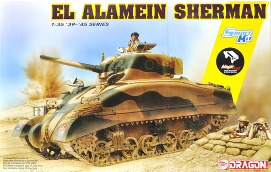 Dragon 1/35 6617 EL ALAMEIN Sherman w/ Magic Tracks