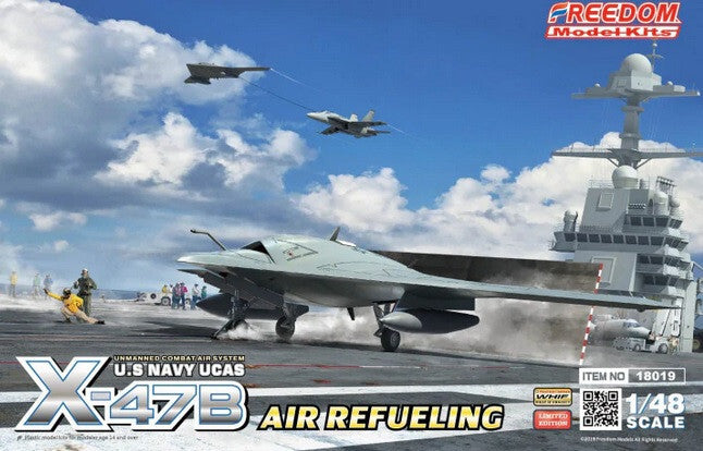 Freedom Model Kit 1/48 U.S Navy UCAS X-47B Air Refueling