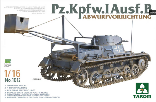Takom 1/16 1012  Pz.Kpfw. I Ausf.B Abwurfvorrichtung