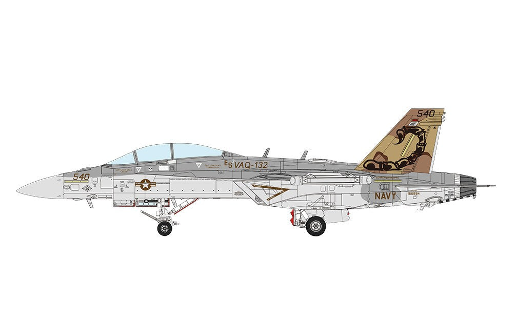 Meng Model 1/48 LS-014 Boeing EA-18G Growler Electronic Attack Aircraft