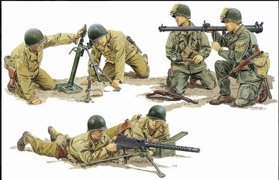 Dragon 1/35 U.S. Army Support Weapon Teams