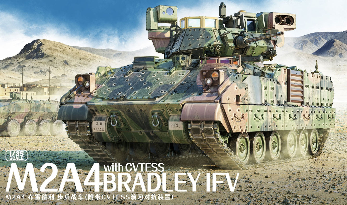 Magic Factory 1/35 2012 M2A4 Bradley IFVwith CVTESS Model Kit