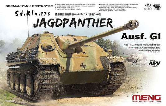 Meng Model 1/35 TS-039 German Tank Destroyer Sd.Kfz. 173 Jagdpanther Ausf. G1