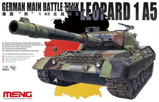 Meng Model 1/35 TS-015 Leopard 1 A5 German Main Battle Tank