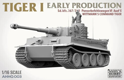 Andy's Hobby Headquarters 1/16 Tiger I Early AHHQ-003 Model Kit