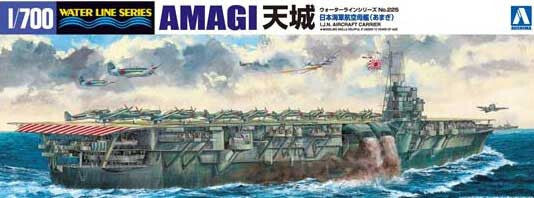 Aoshima 1/700 000960 IJN Aircraft Carrier Amagi