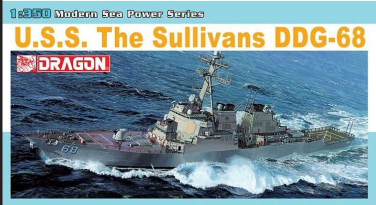 Dragon 1/350 1033 USS The Sullivans DDG-68