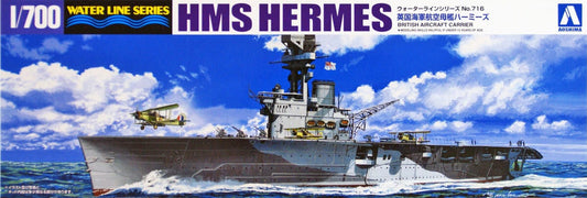Aoshima 1/700 HMS HERMES INDIAN OCEAN RAID