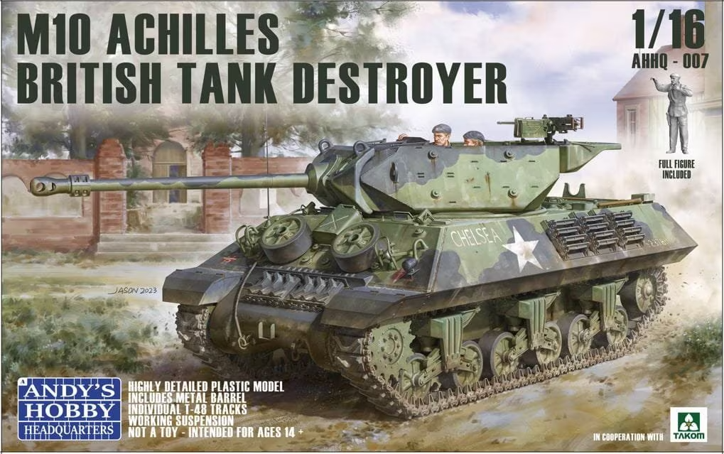 Andy's Hobby Headquarters 1/16 British M10 "Achilles" IIc Tank Destroyer