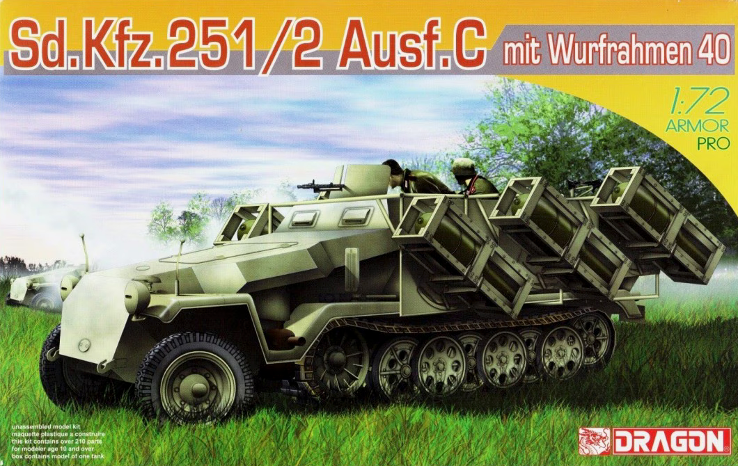 Dragon 1/72 7306 Sd.Kfz. 251/1 Ausf. C mit Wurfrahmen 40